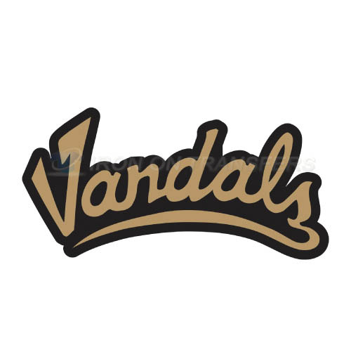 Idaho Vandals Logo T-shirts Iron On Transfers N4599 - Click Image to Close